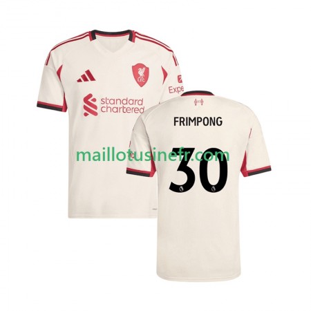 Maillot de Foot Liverpool Jeremie Frimpong 30 Extérieur 2025-26